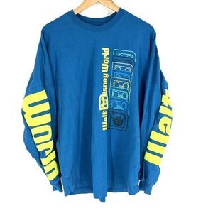 Spirit Jersey Walt Disney World T Shirt Size Medium Teal Green Mickey Mouse Tee